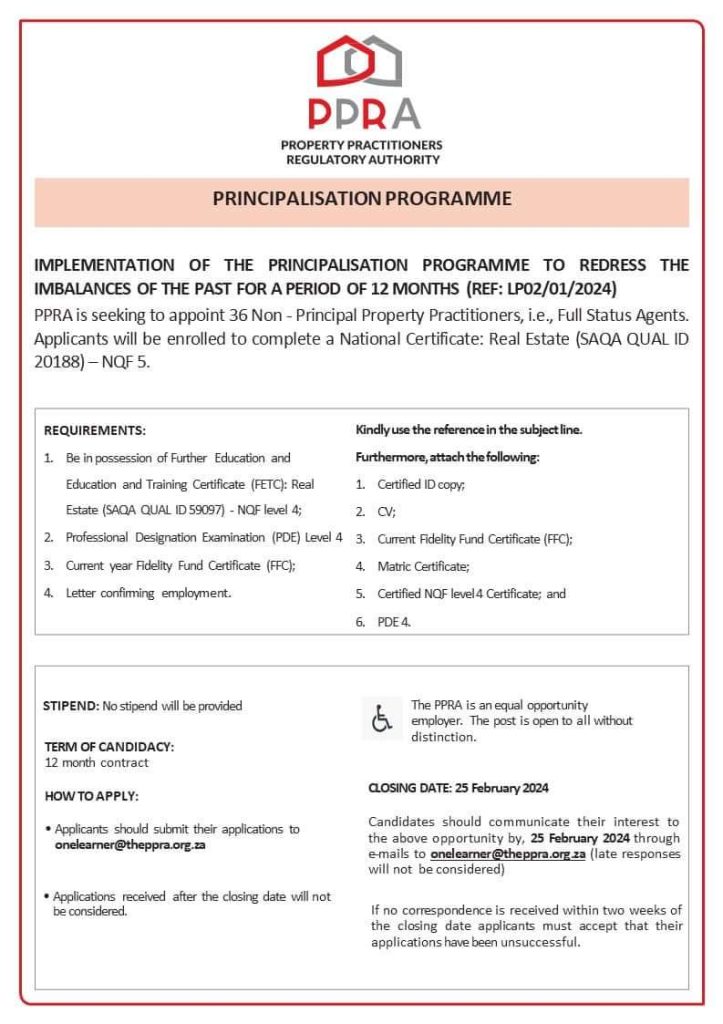 Non - Principal Property Practitioners